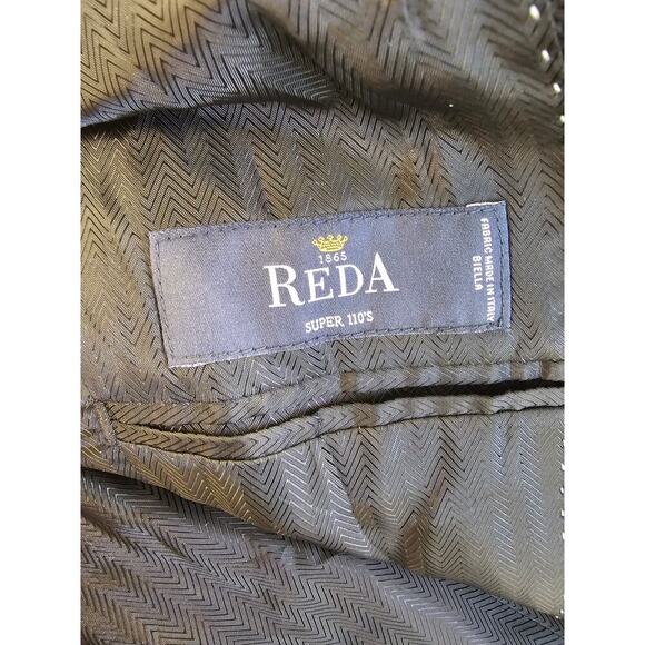 Joseph Abboud Men's 2 Button Blazer Jacket Long Sleeve Black Size Medium - Picture 4 of 5